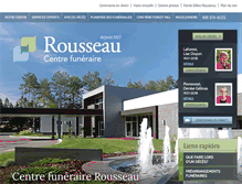 Tablet Screenshot of centrerousseau.com